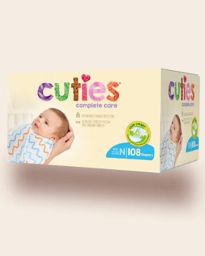 Picture of Cuties Complete Care Baby Diapers