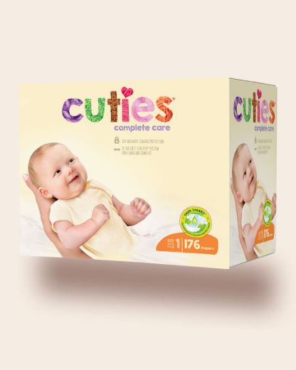 Picture of Cuties Complete Care Baby Diapers