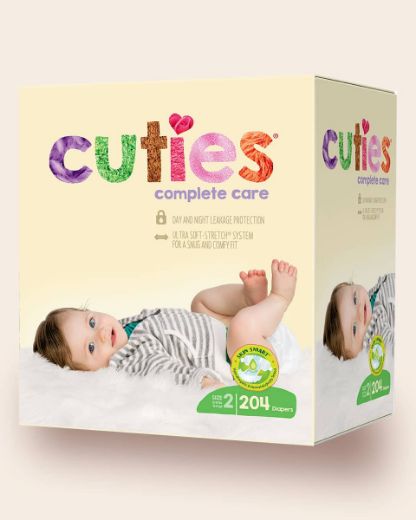 Picture of Cuties Complete Care Baby Diapers