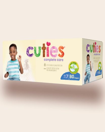 Picture of Cuties Complete Care Baby Diapers