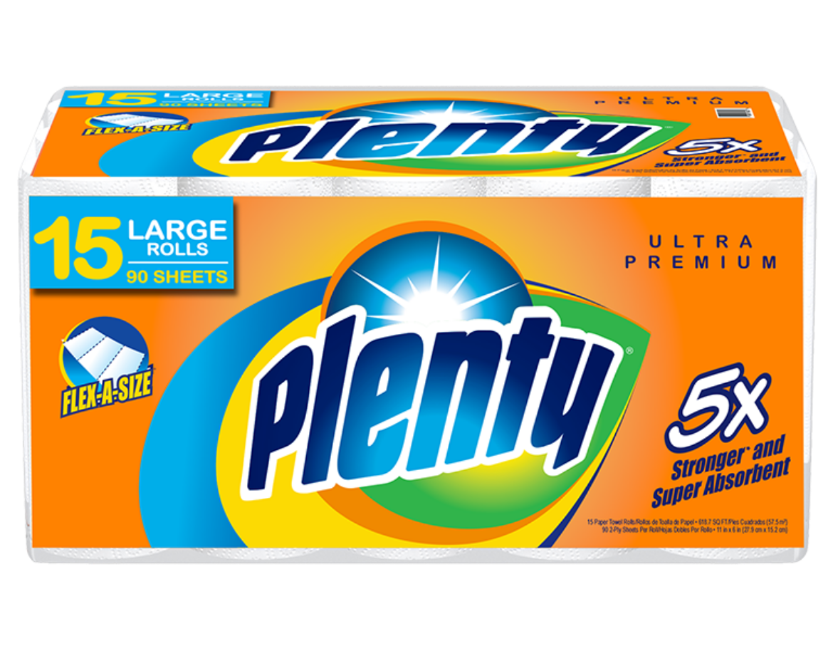 Picture of Plenty 15 Roll 90 Flex A Size Sheet