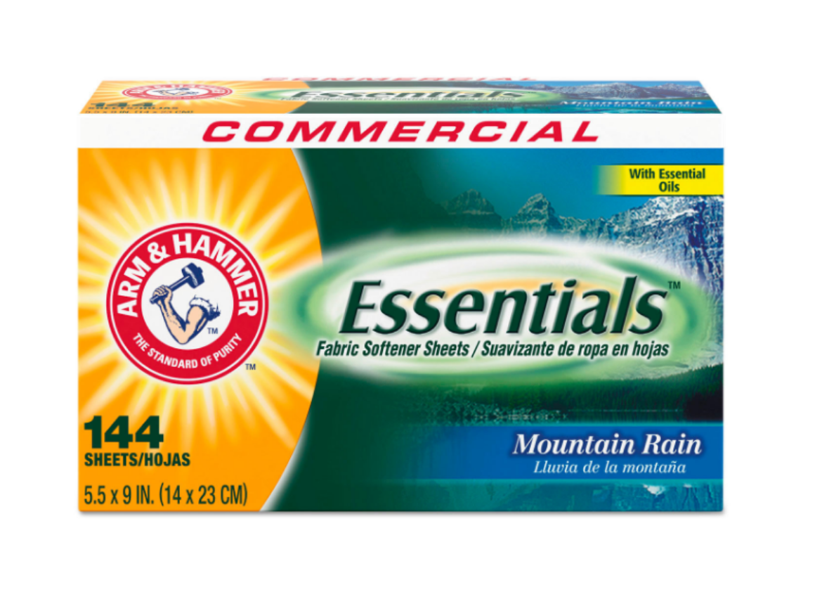 Picture of Essential Dryer Sheets Mountain Rain