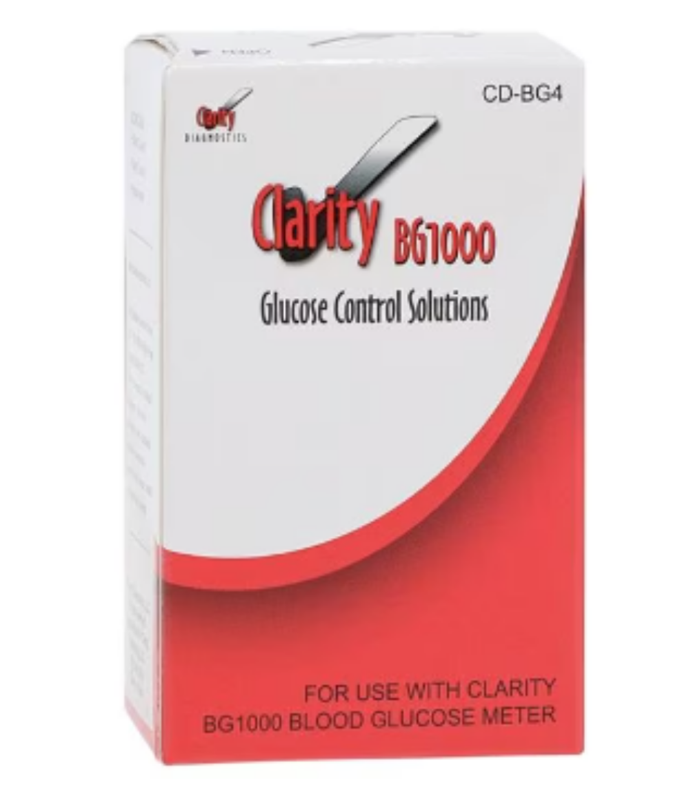 Picture of Clarity BG1000 Glucose Controls (High/Low)