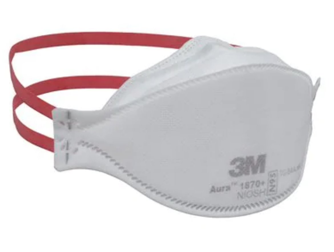 Picture of N95 Aura™ Health Care Particulate Respirator and Surgical Mask