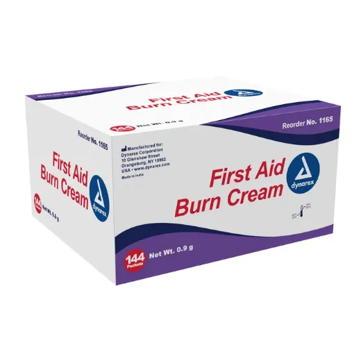 Picture of First Aid Burn Cream, 0.9g foil packet, 144/bx