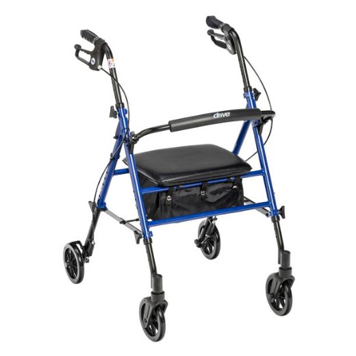 Picture of Adjustable Height Rollator, 6" Casters