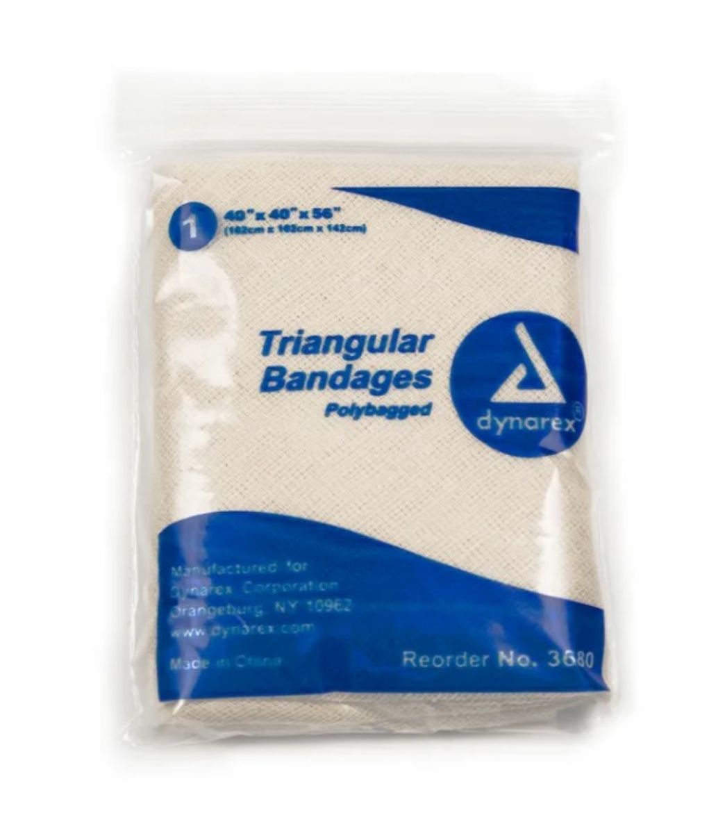 Picture of Triangular Bandages, 40" x 40" x 56", 12/Bx