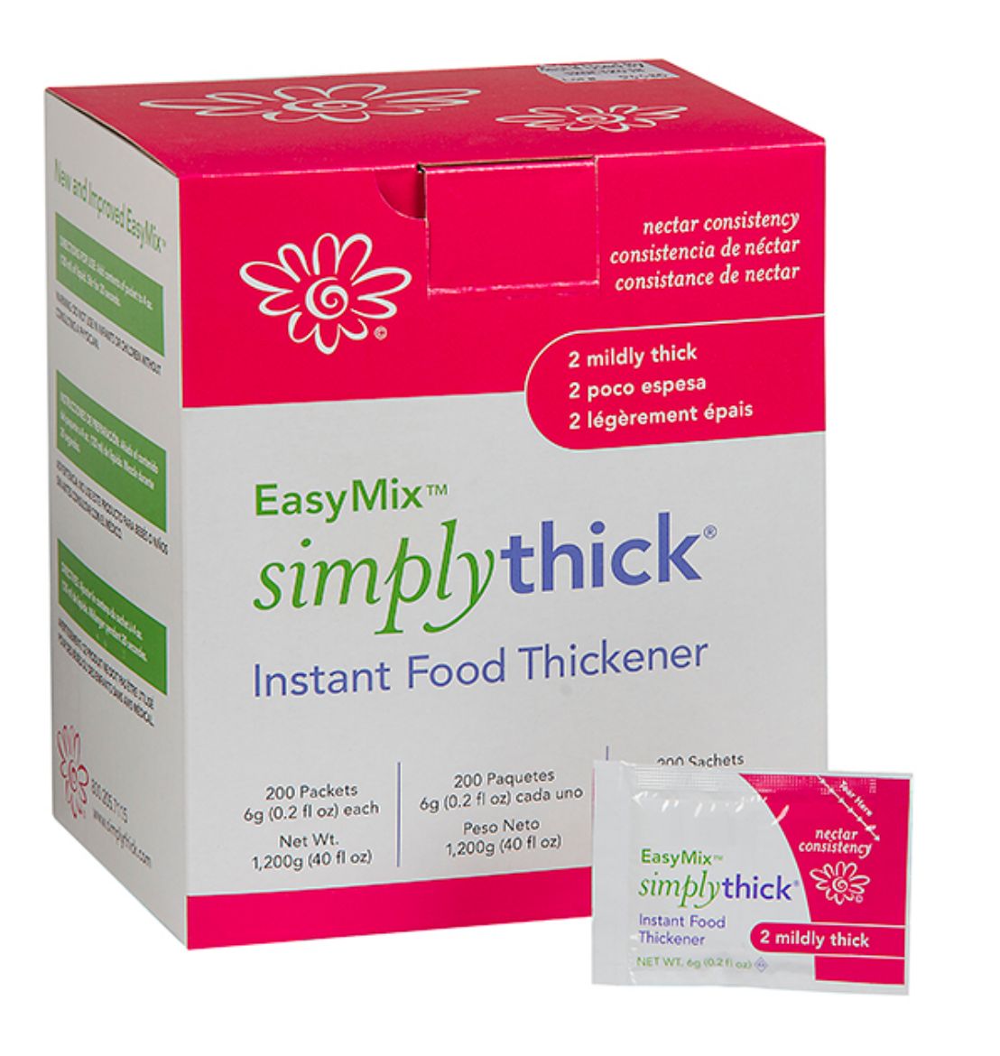 Picture of SimplyThick Easy Mix Packets Nectar Individual