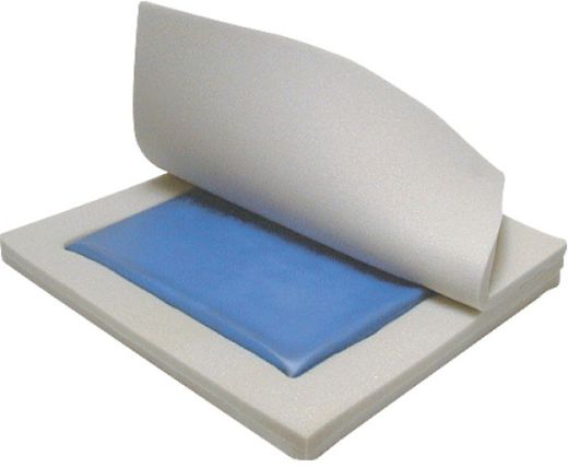 Picture of Gel "E" Skin Protection 3" Gel/Foam Wheelchair Cushion