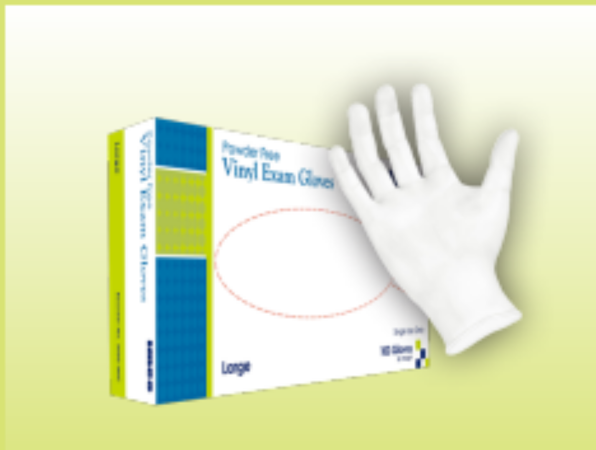 Picture of Vinyl Powder Free Exam Gloves