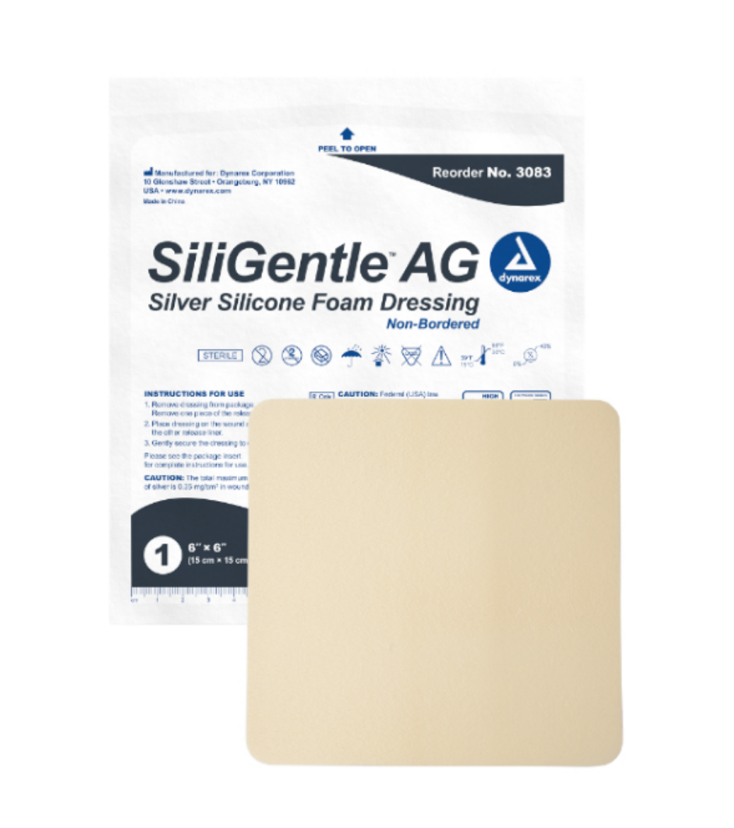 Picture of SiliGentle AG Silver Silicone Foam Dressing
