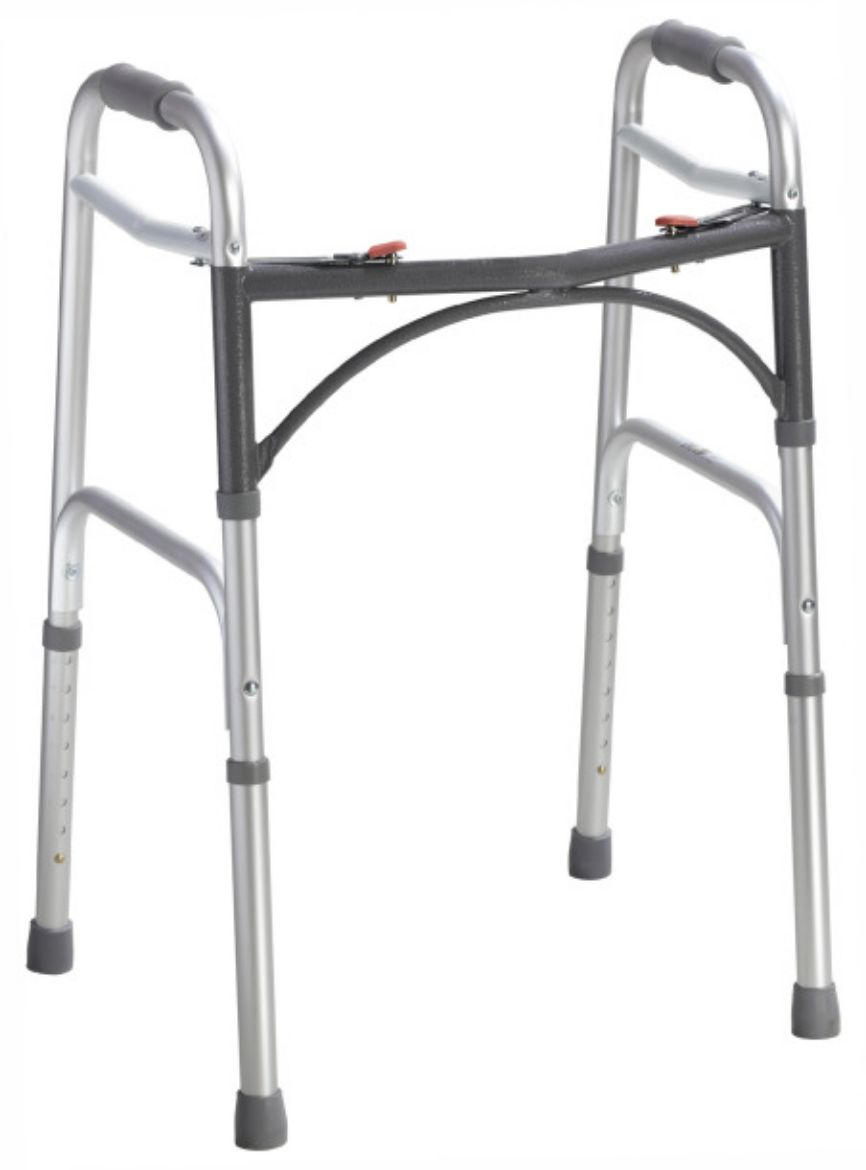 Picture of Deluxe Folding Walker, Two Button