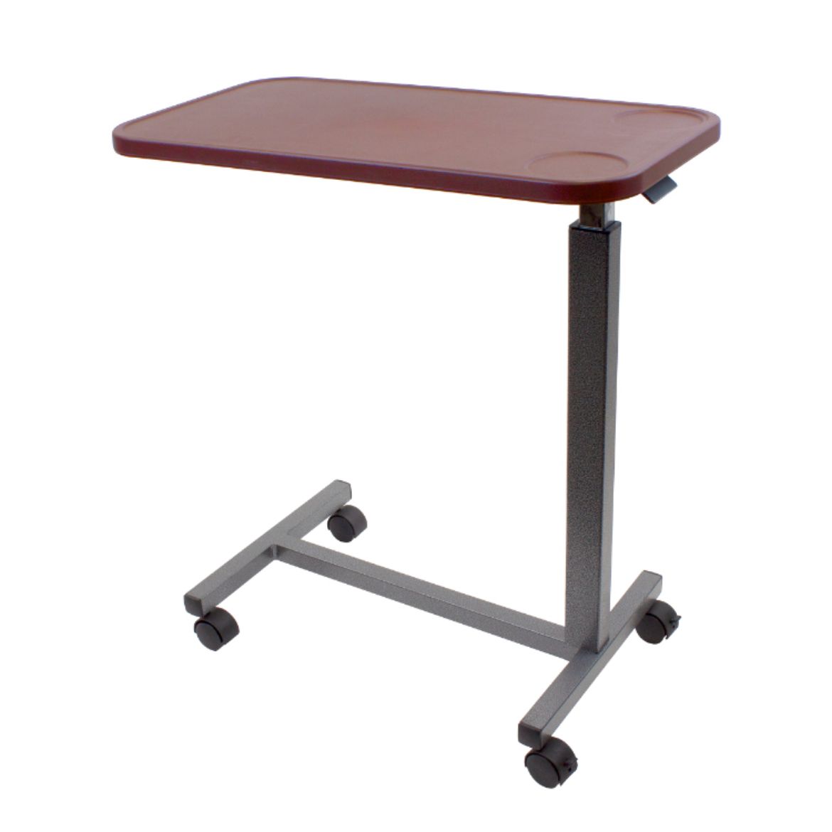 Picture of Overbed Table Plastic - Mahogany, Mahogany