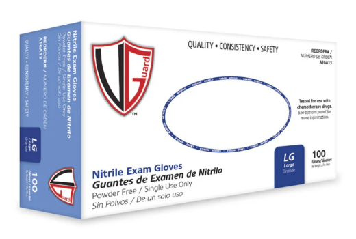Picture of VGuard® 5 mil Cobalt Nitrile Chemo Exam Glove
