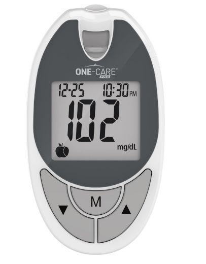 Picture of ONE-CARE Glucose Monitoring Kit for Self-Testing, 1/bx