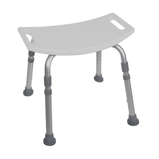 Picture of Deluxe Aluminum Shower Chair No Back