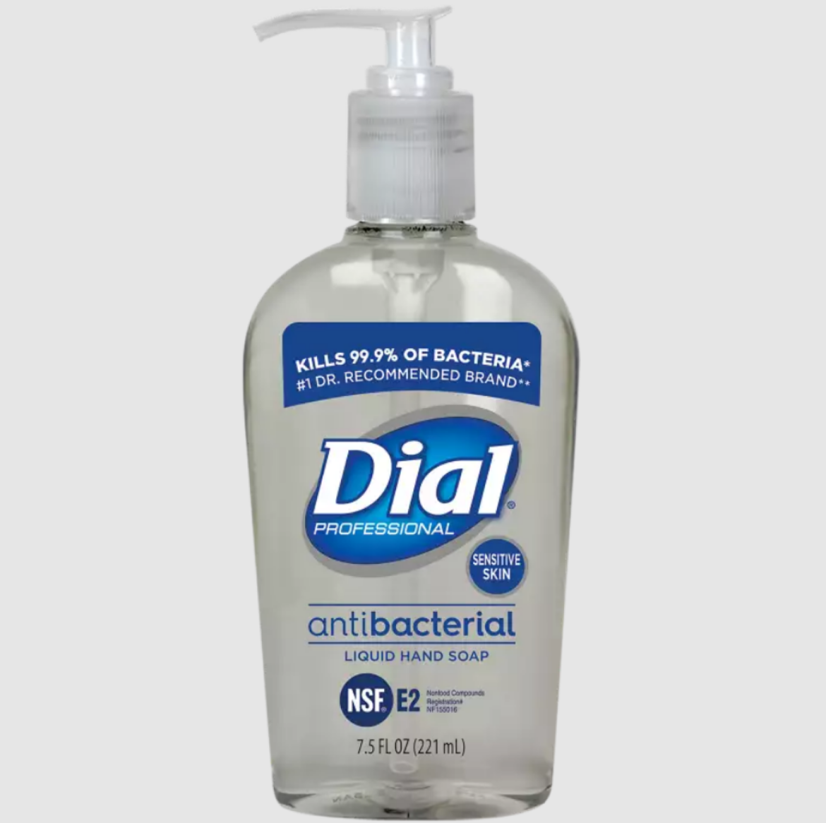 Picture of Dial® Sensitive Skin Antibacterial Liquid Hand Soap