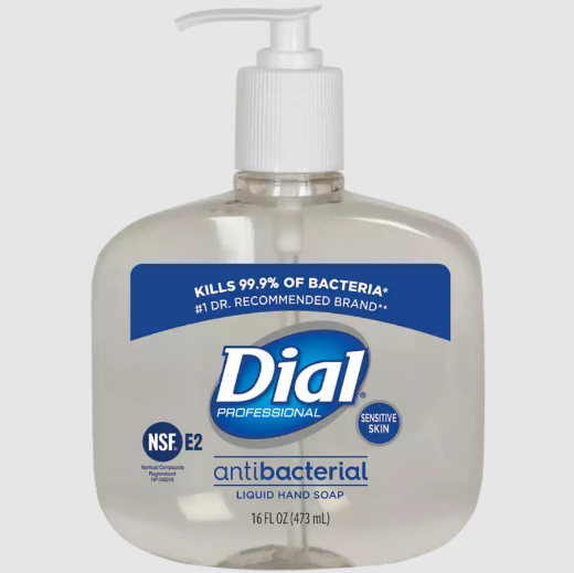 Picture of Dial® Sensitive Skin Antibacterial Liquid Hand Soap