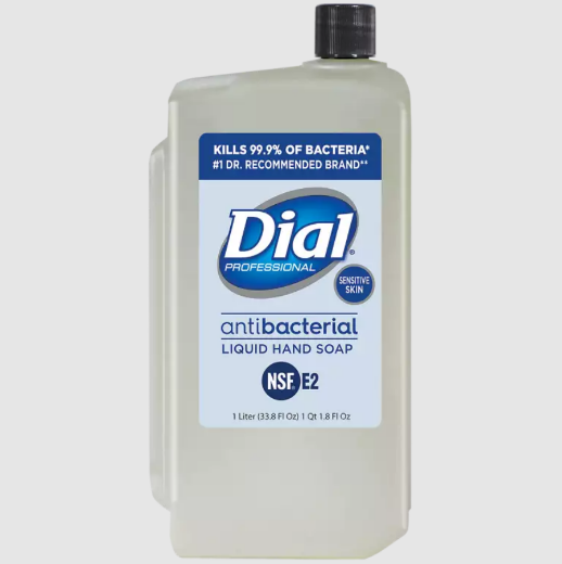 Picture of Dial® Sensitive Skin Antibacterial Liquid Hand Soap